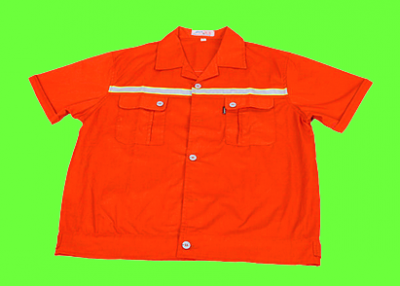 桔红夏季作训服